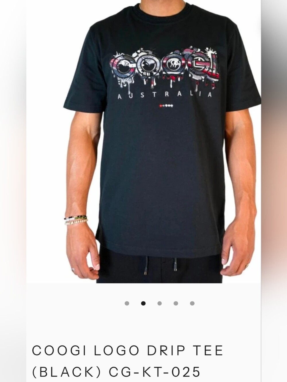 COOGI Graphic Logo Drip Tee